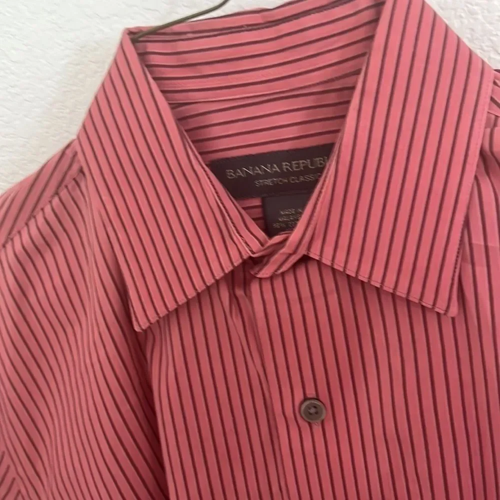 Banana republic stretch classic dress shirt